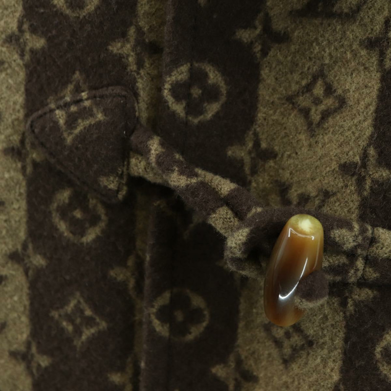 【日本直送】路易威登 Monogram Stripe (LVxNIGO) 大衣，Monogram 包裝盒，售價 RM221M，正品 YKZ1433SM-6