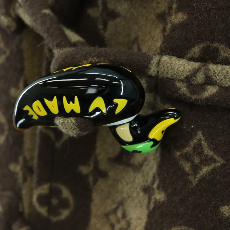 【日本直送】路易威登 Monogram Stripe (LVxNIGO) 大衣，Monogram 包裝盒，售價 RM221M，正品 YKZ1433SM-7