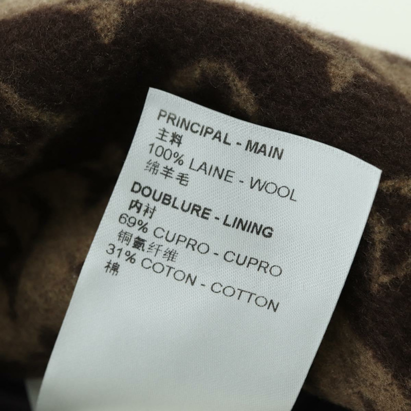 【日本直送】路易威登 Monogram Stripe (LVxNIGO) 大衣，Monogram 包裝盒，售價 RM221M，正品 YKZ1433SM-17