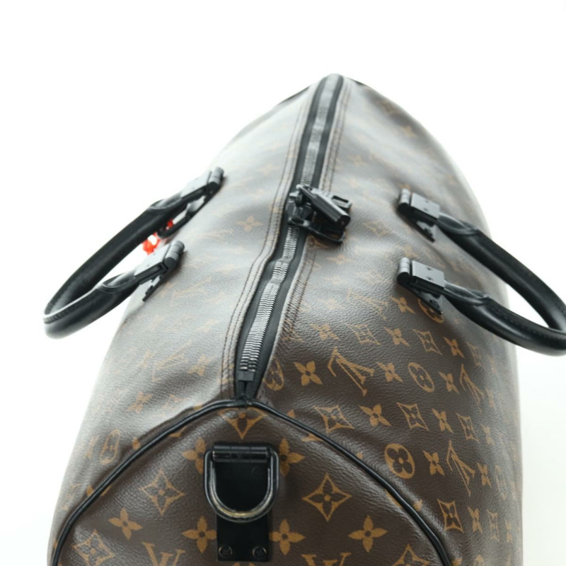 【日本直送】路易威登 Monogram Virgil Abloh Keepall Band 50 旅行包 M44471 正品 YKZ1415M-6