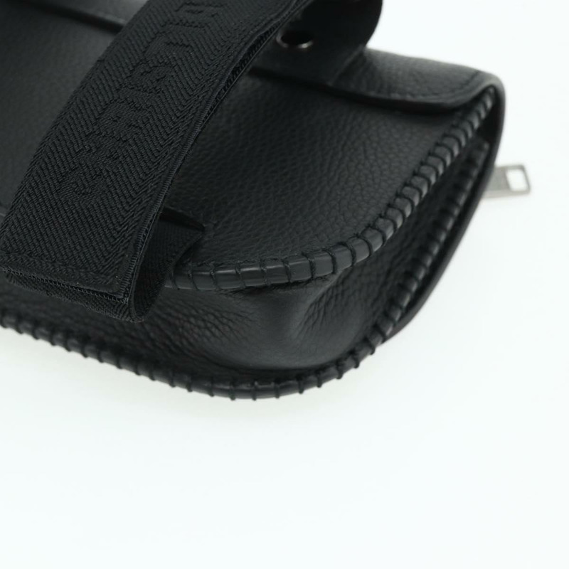 【日本直送】Christian Dior 馬鞍形臂包 Cactus Jack 皮革 黑色 銀色 正品 ka4066A-14