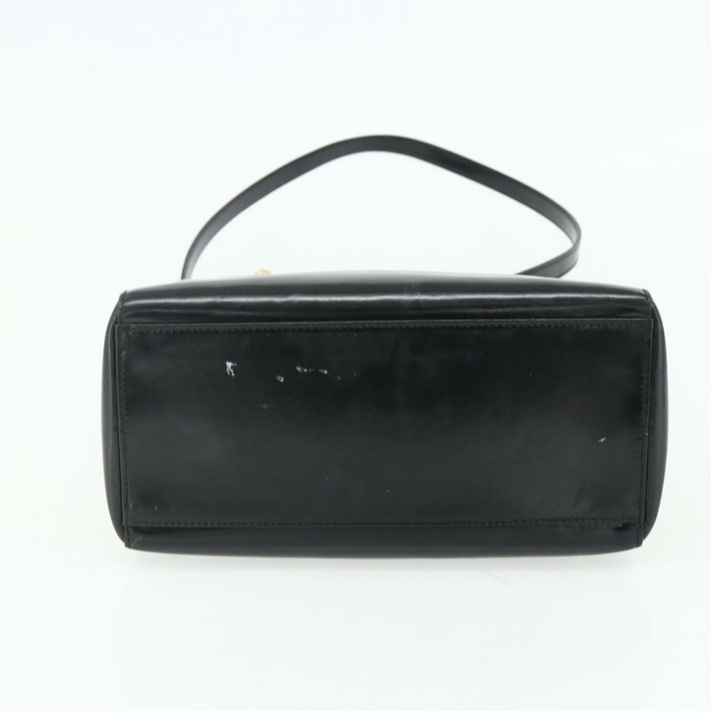 【日本直送】Christian Dior Lady Dior Cannage 中型皮革雙肩包 黑色 金色 Auth ka4150A-4