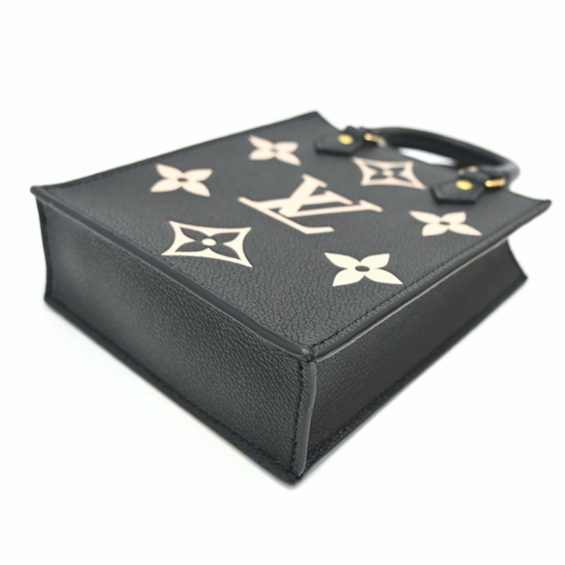Louis Vuitton Empreinte Petite Sac Plat 女士手提包 M81416（已停產）黑色小牛皮（黑色）-2