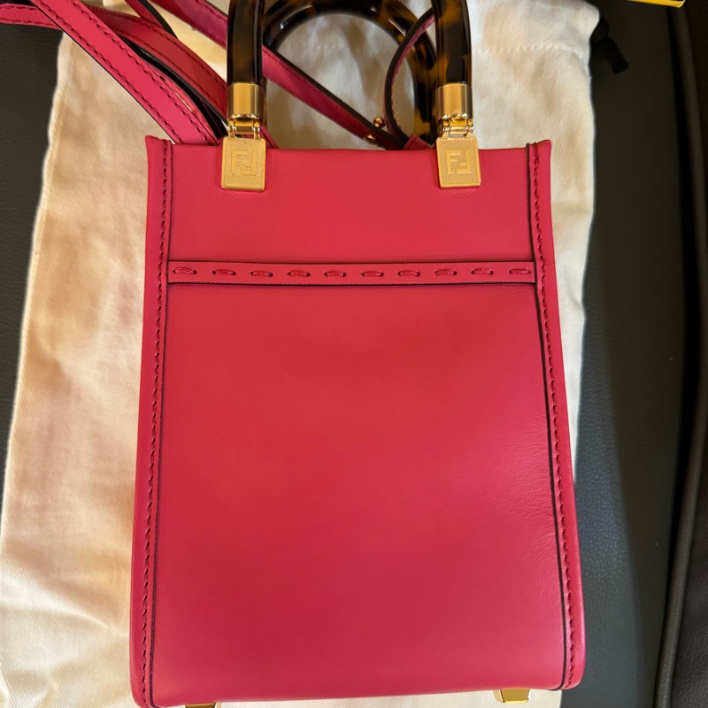 全新Fendi Sunshine 迷你兩用托特包❤️-2