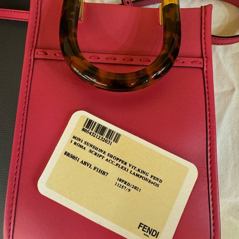 全新Fendi Sunshine 迷你兩用托特包❤️-3