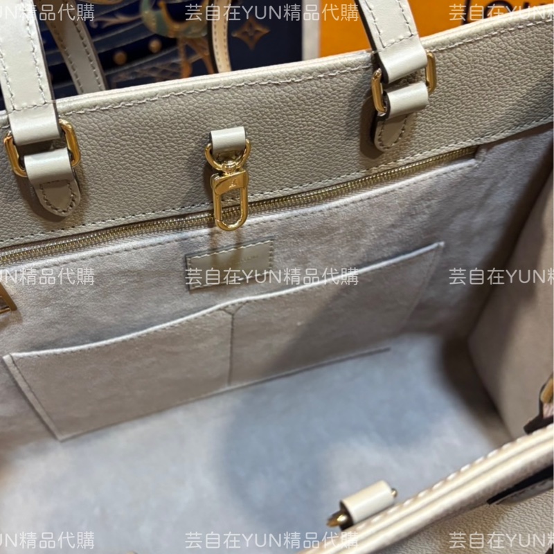 全新未使用 LV  On the go MM M45607 托特包 肩背包-4