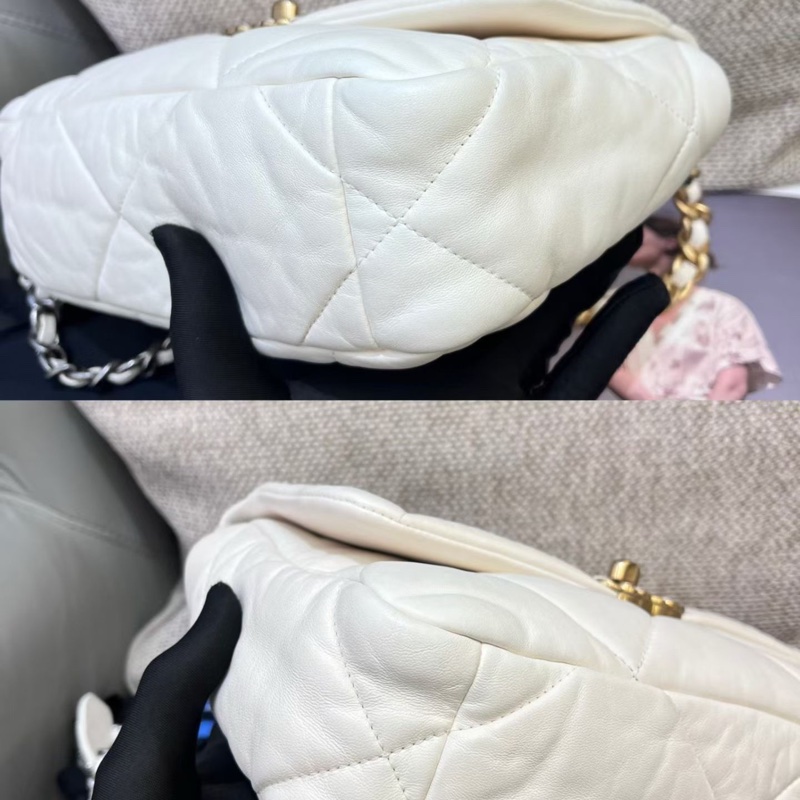 Chanel香奈兒白金19bag小號 底長26 31開  配塵袋-5