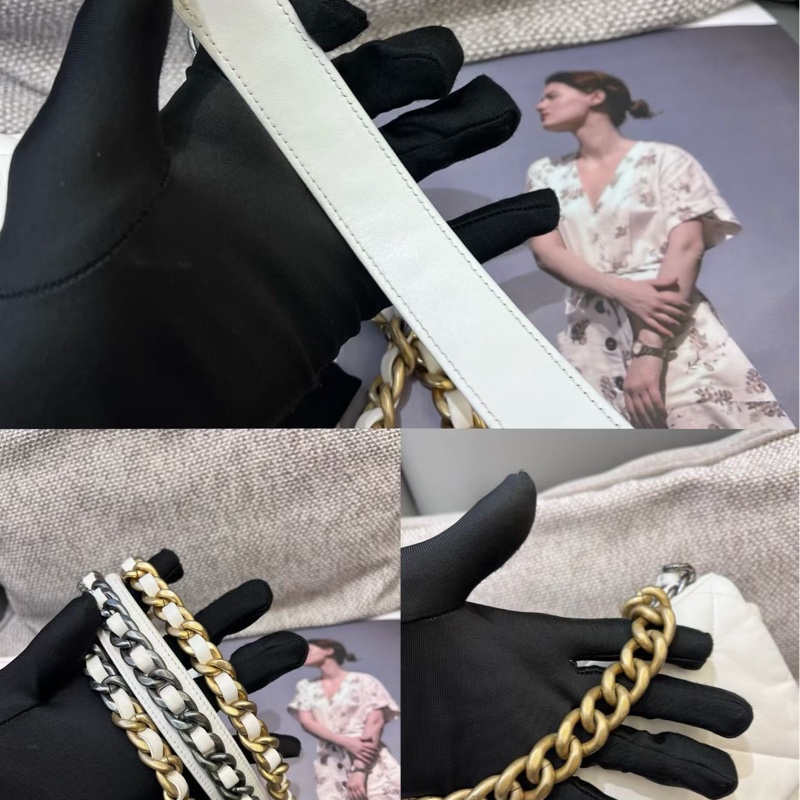 Chanel香奈兒白金19bag小號 底長26 31開  配塵袋-8