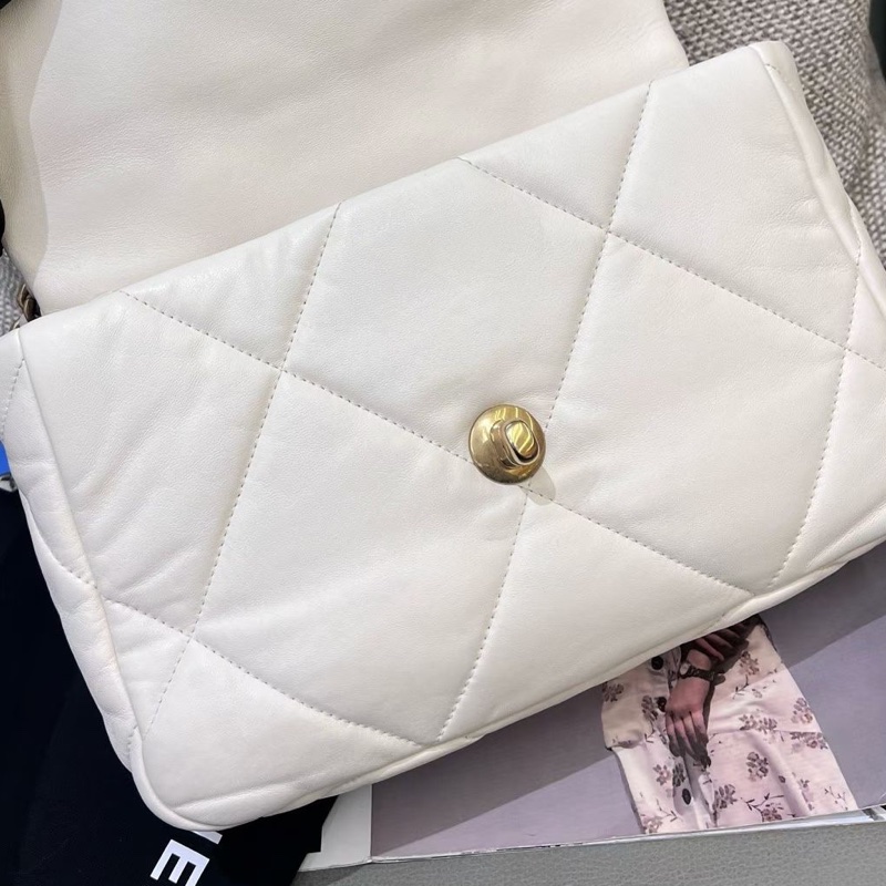 Chanel香奈兒白金19bag小號 底長26 31開  配塵袋-9