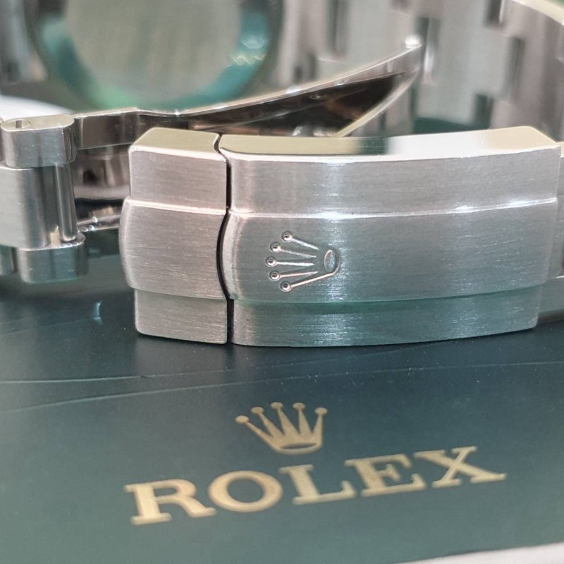 【大眾名錶】ROLEX勞力士 177200 蠔式OP 中型款 銀色369數字面盤 粉色時標 錶徑31 大眾名錶G274-8