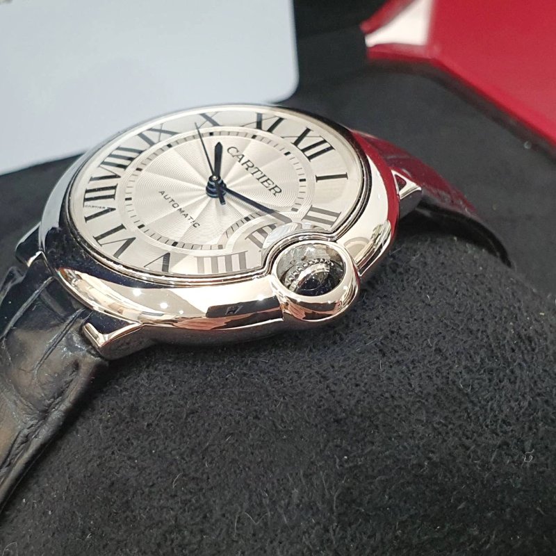 【大眾名錶】Cartier 卡地亞 WSBB0028 藍氣球皮帶2023/05卡 原廠保固至2031 大眾名錶B1294-4