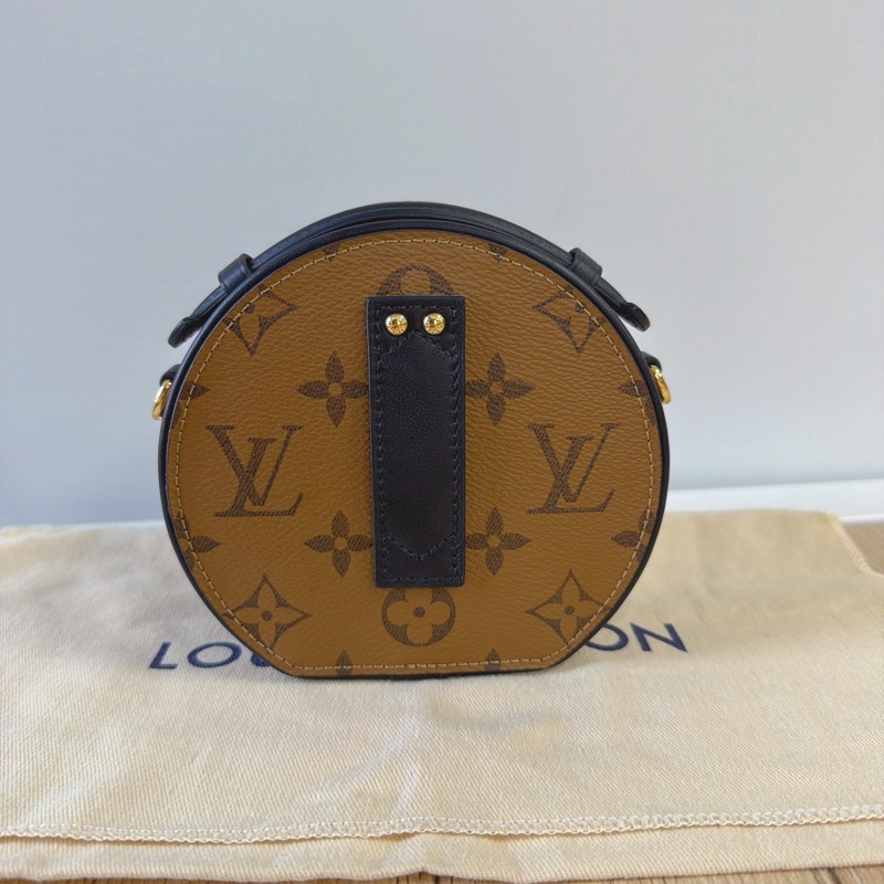 LV  Mini Boîte Chapeau小圓餅包-3