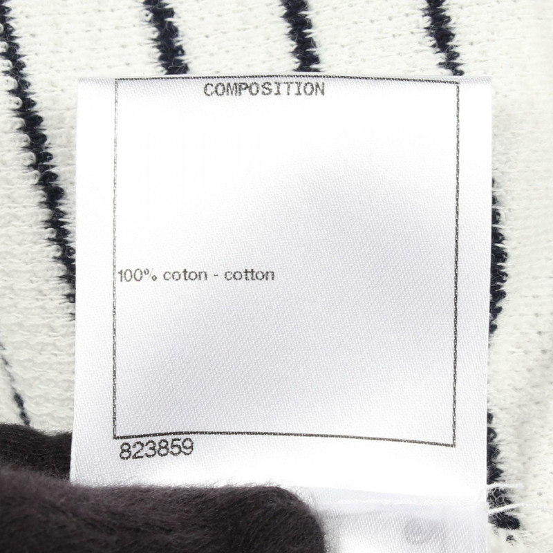 香奈兒 COCO 標誌紐扣邊無袖背心 #38 P55589V41668 二手女款-3
