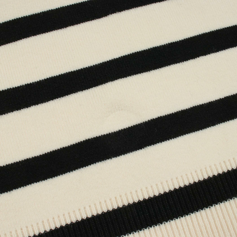 路易威登條紋洋裝 #M 針織衫 RW212W FO1 FLKD17 羊毛尼龍 二手女裝-4