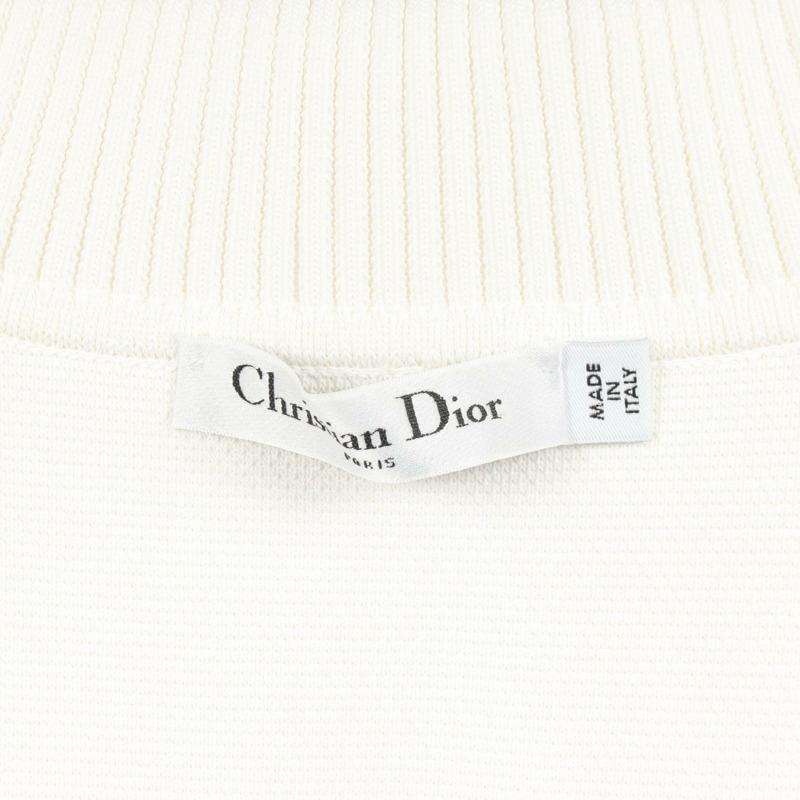 Christian Dior 蜜蜂刺繡無袖洋裝 224R07AM515 人造絲 二手 女款 #36-2