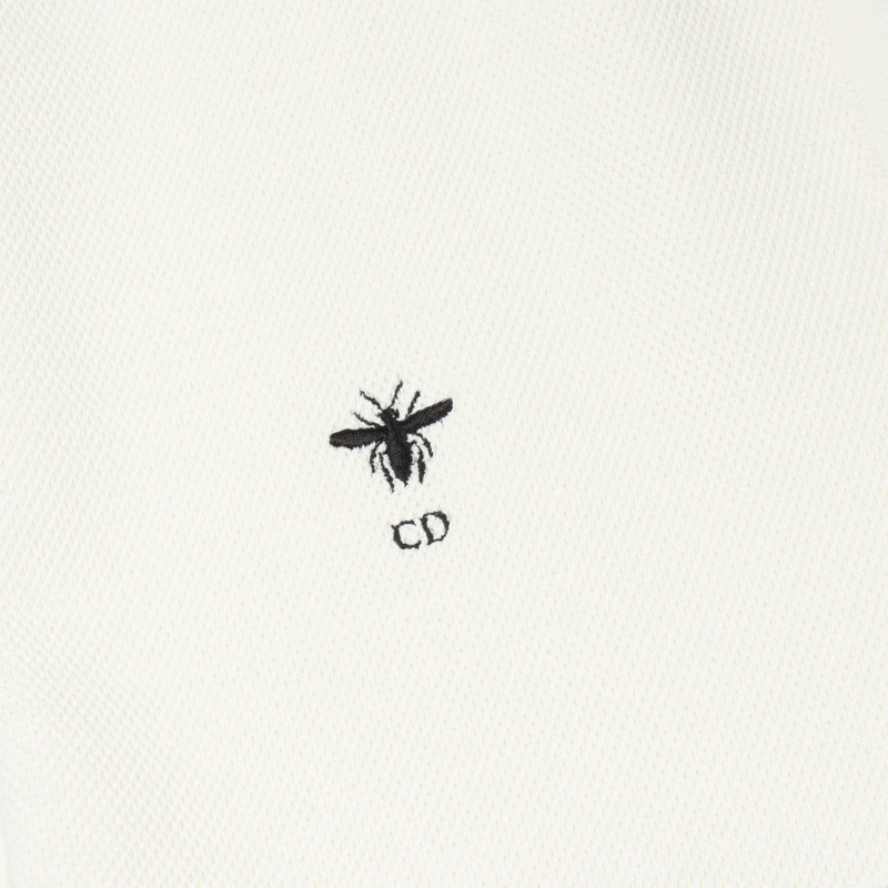 Christian Dior 蜜蜂刺繡無袖洋裝 224R07AM515 人造絲 二手 女款 #36-7