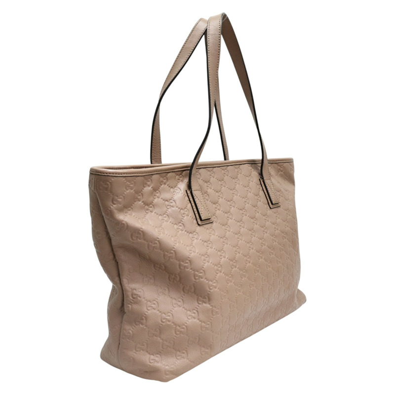 粉色牛皮 Guccissima 肩背包 211137【GUCCI 古馳】 211137-1