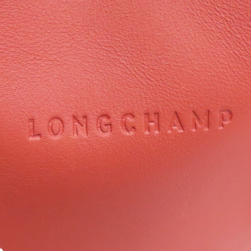 紅色 牛皮 Penelope soft 水桶包 肩背包【Longchamp 瓏驤】-5