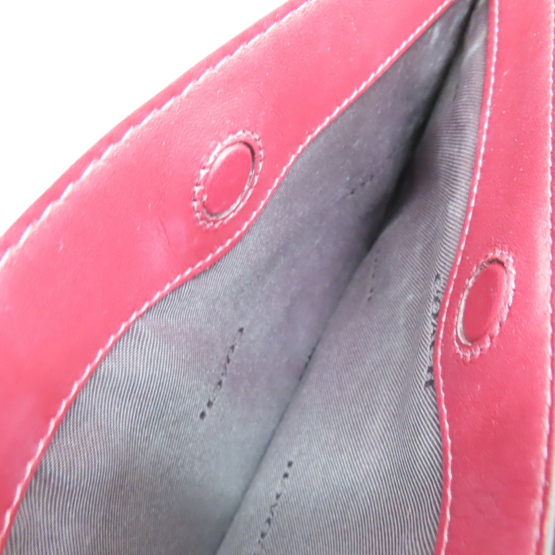 酒紅色 牛皮 Signature Chain Crossbody 肩背包【COACH 寇馳】 78801-4