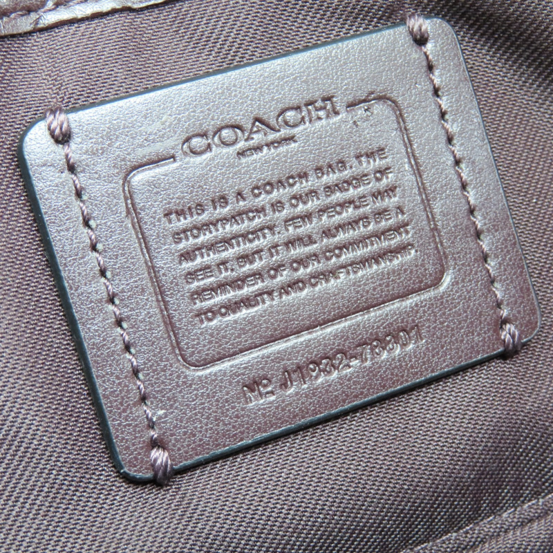 酒紅色 牛皮 Signature Chain Crossbody 肩背包【COACH 寇馳】 78801-5