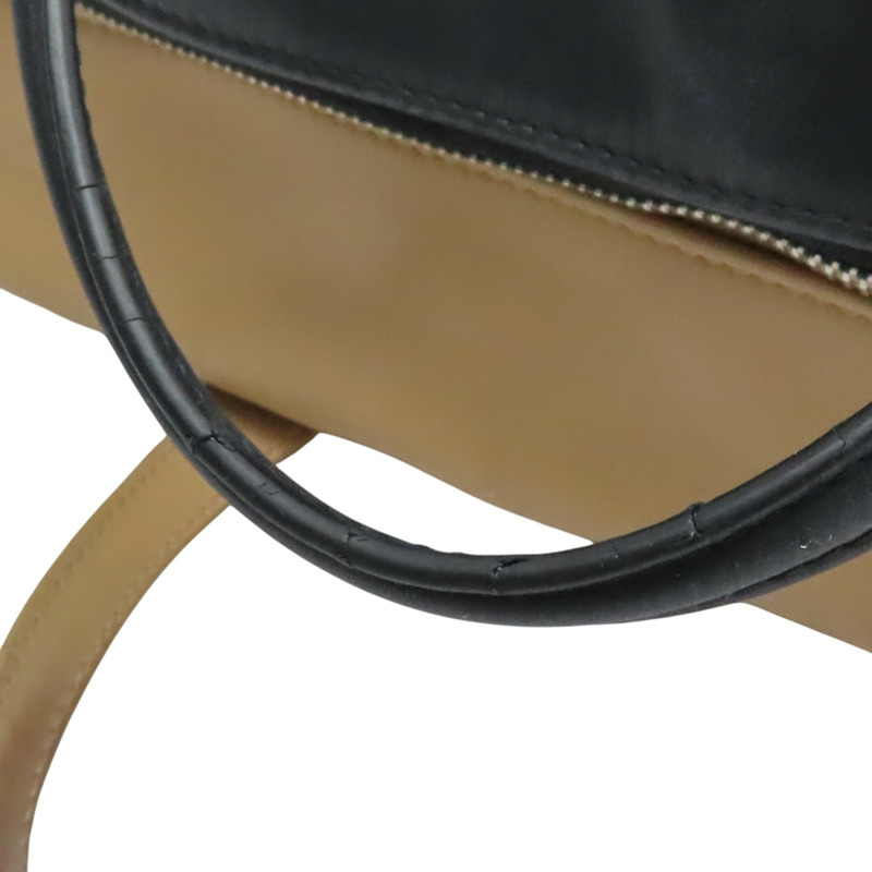 米/黑色 牛皮 兩用包 銀扣【CHANEL 香奈兒】-15