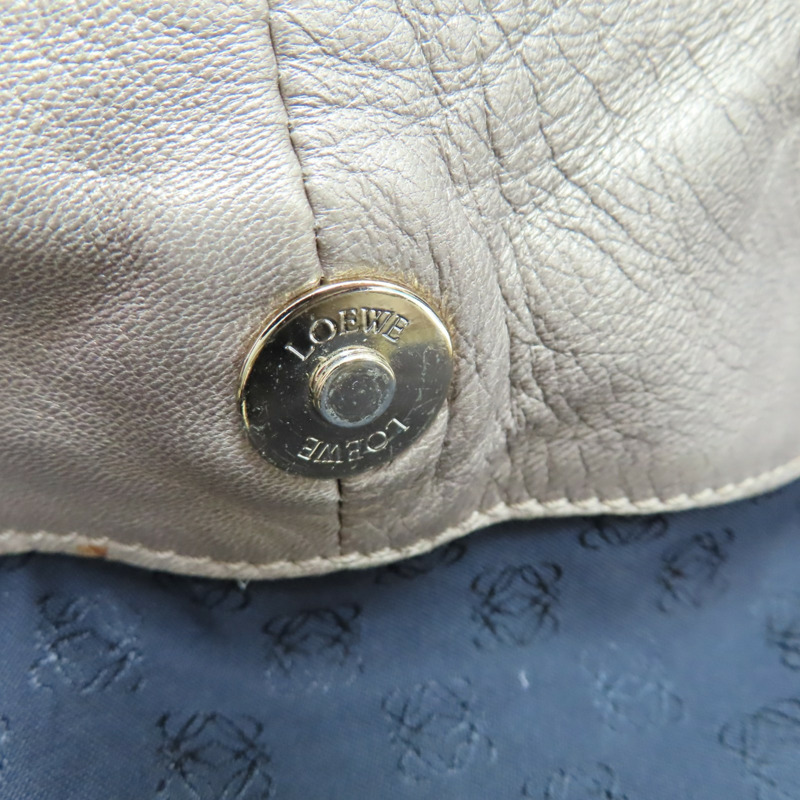 金色 羊皮 Aire 手提包 261008【LOEWE 羅威】 261008-13