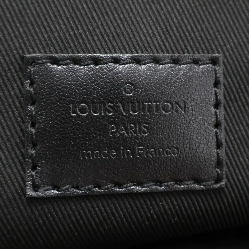 黑色 壓花牛皮 Christopher PM 後背包【LOUIS VUITTON LV 路易威登】 M20899-3