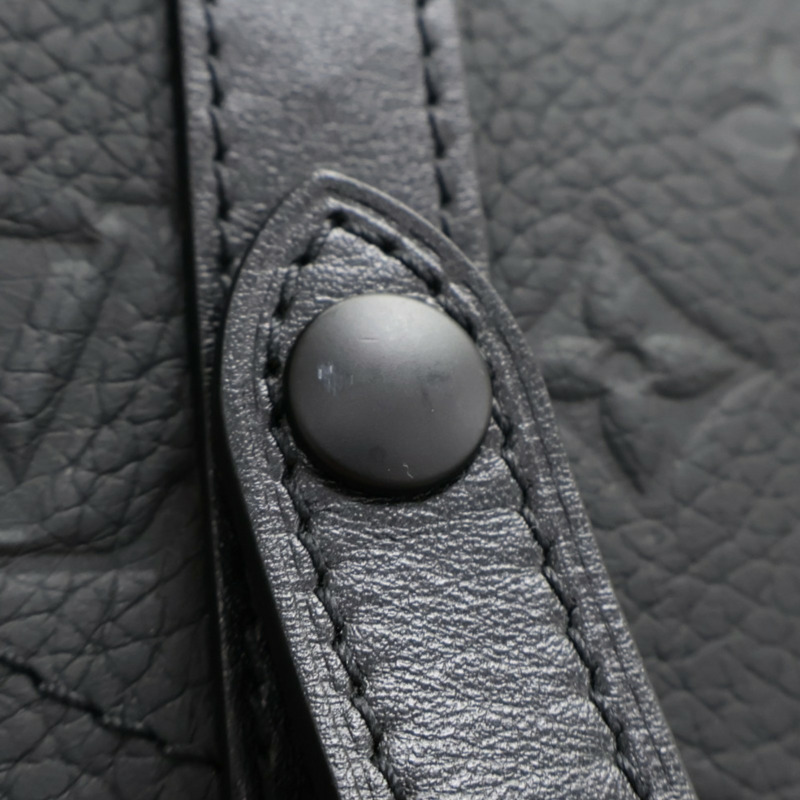 黑色 壓花牛皮 Christopher PM 後背包【LOUIS VUITTON LV 路易威登】 M20899-8