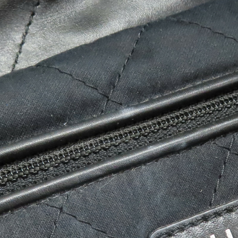 黑色 牛皮 22 肩背包 銀扣【CHANEL 香奈兒】 AS4486-18