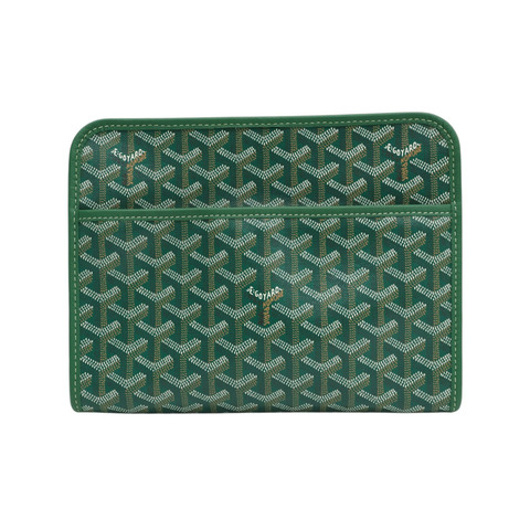 綠色 帆布 JouvenceMM 手拿包【GOYARD 高雅德 】