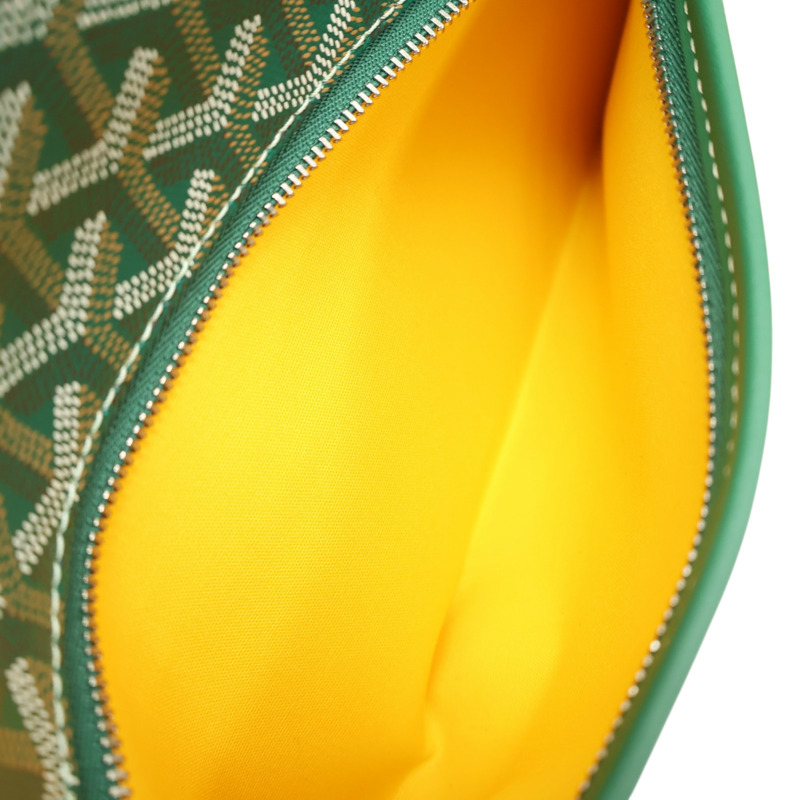 綠色 帆布 JouvenceMM 手拿包【GOYARD 高雅德 】-4