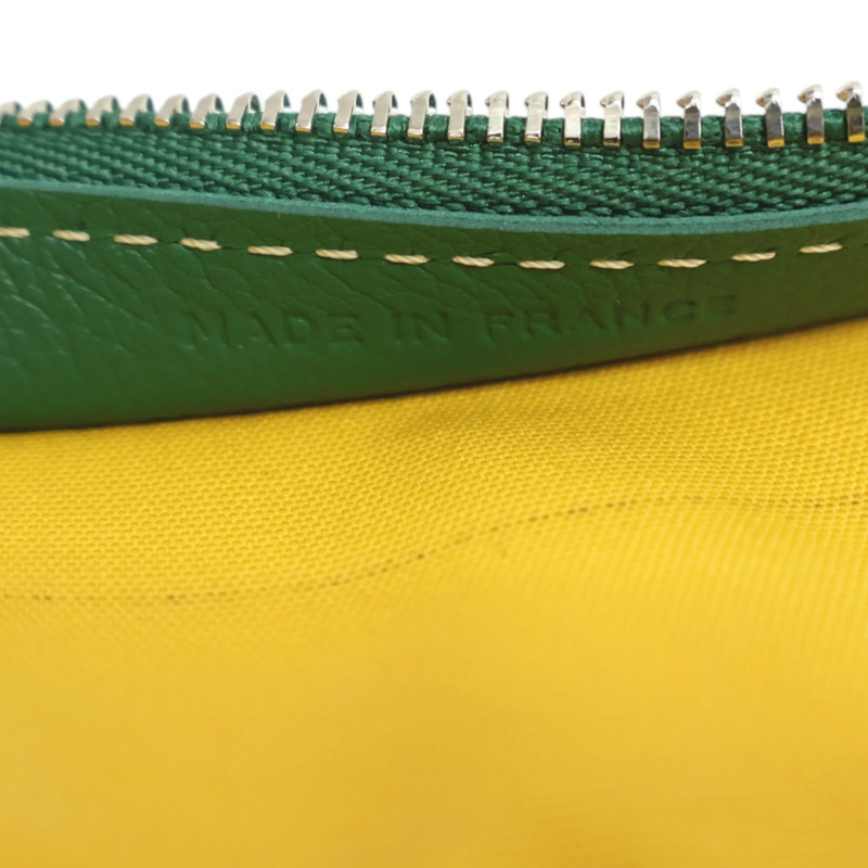 綠色 帆布 JouvenceMM 手拿包【GOYARD 高雅德 】-5
