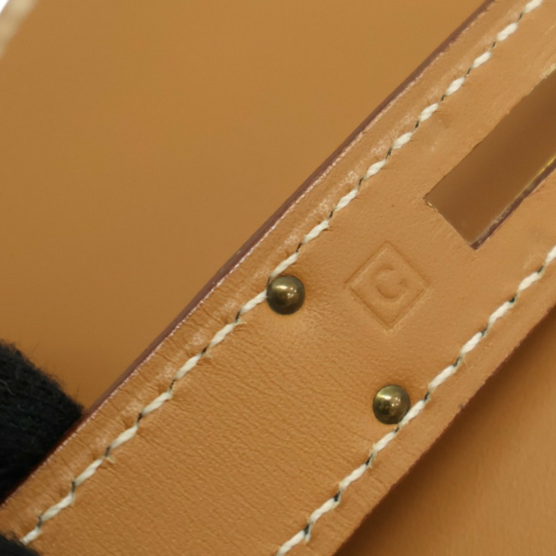 金棕色 Tadelakt牛皮 Kelly 28 凱莉包 兩用包 □C刻 金扣【HERMES 愛馬仕】-5