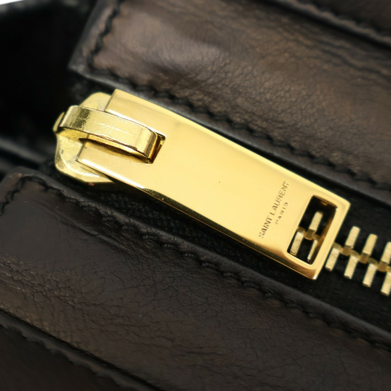黑色牛皮 Cabas Rive Gauche 兩用包 436620【SAINT LAURENT YSL 聖羅蘭】 436620-8