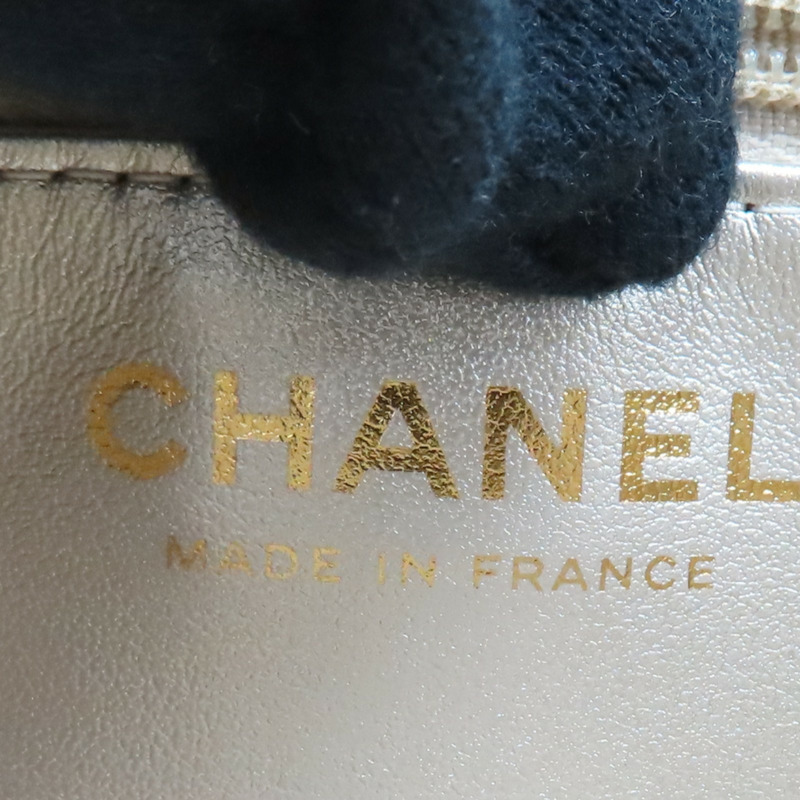 金色 羊皮 Matelasse 鍊帶 肩背包 金扣【CHANEL 香奈兒】-3