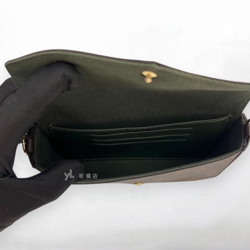 S5410-LV Felicie Strap Go原花配墨綠背帶二合一M80091-5