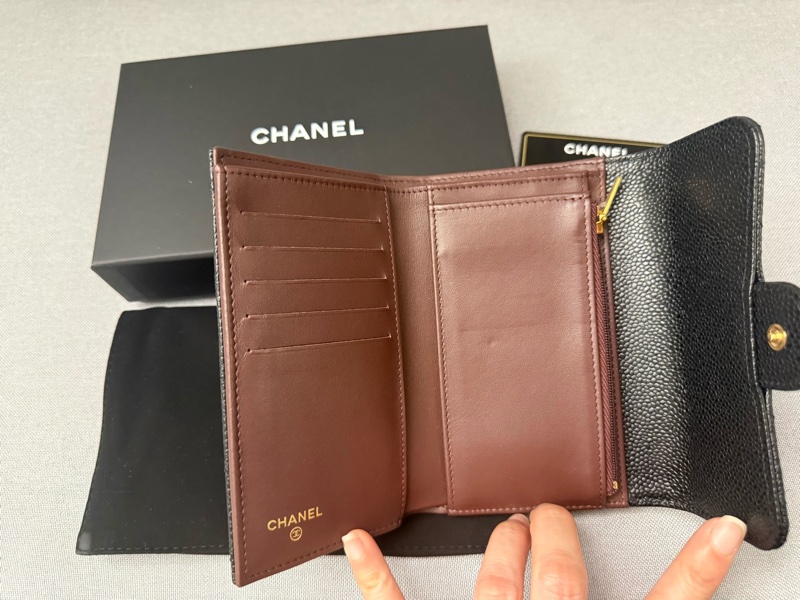 Chanel CF中夾 黑金-18