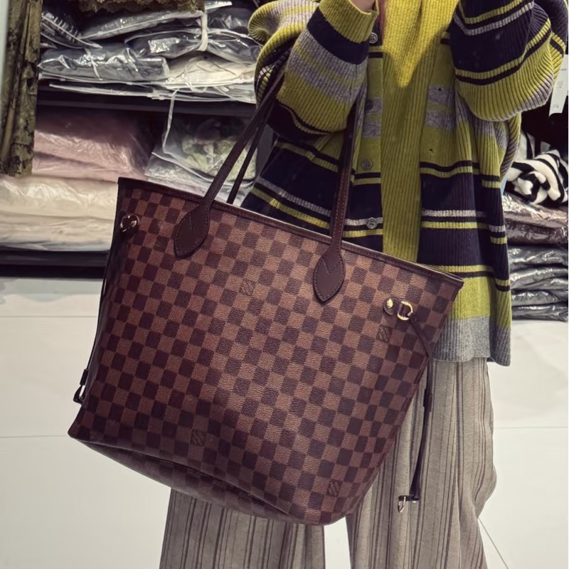 LOUIS VUITTON/路易威登 手提包 Neverfull 購物袋  缺子袋 31*28*15 附件：無。-0