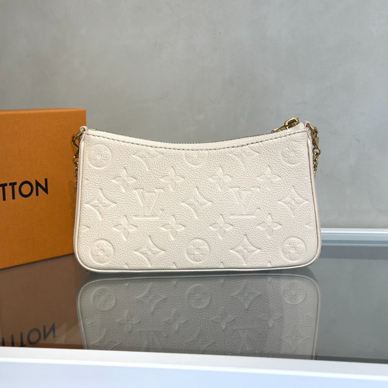 LOUIS VUITTON Easy pouch on strap - 米白-4
