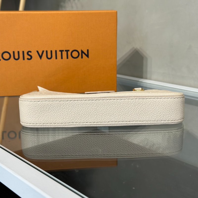 LOUIS VUITTON Easy pouch on strap - 米白-5
