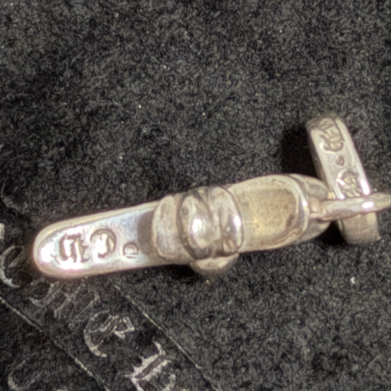 Chrome hearts 925銀白鑽 Baby Fat bbf-1