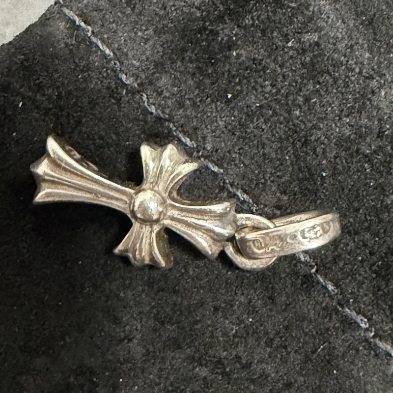 Chrome hearts 925銀白鑽 Baby Fat bbf-5