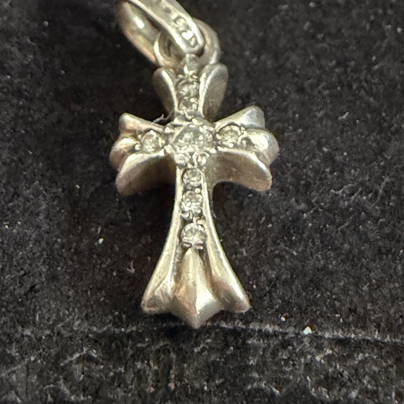 Chrome hearts 925銀白鑽 Baby Fat bbf-10