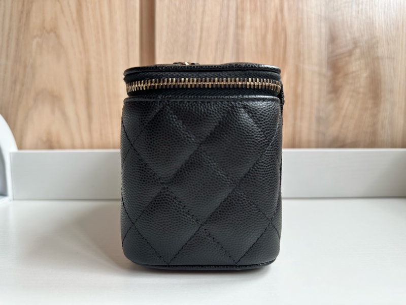 Chanel 香奈兒 魚子醬 牛皮 長盒子 Vanity-3