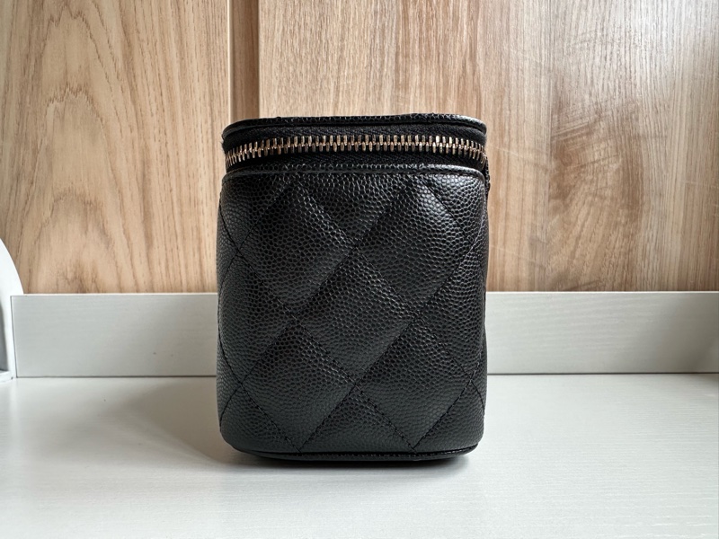 Chanel 香奈兒 魚子醬 牛皮 長盒子 Vanity-4