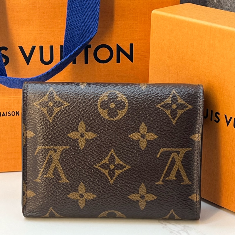 香緹國際精品 592 LV 老花三折短夾-4