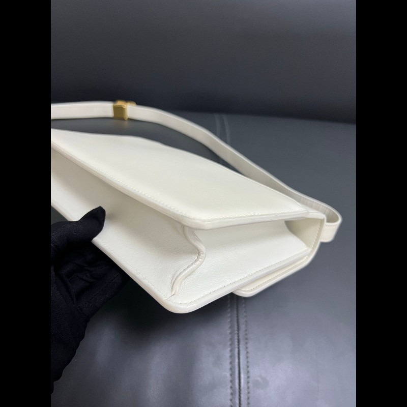 Dior montaigne 30 medium 
蒙田30 白色金扣全皮-13