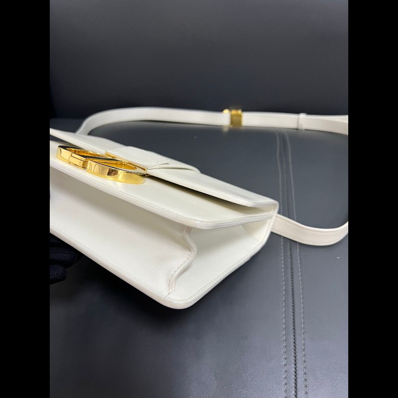 Dior montaigne 30 medium 
蒙田30 白色金扣全皮-14