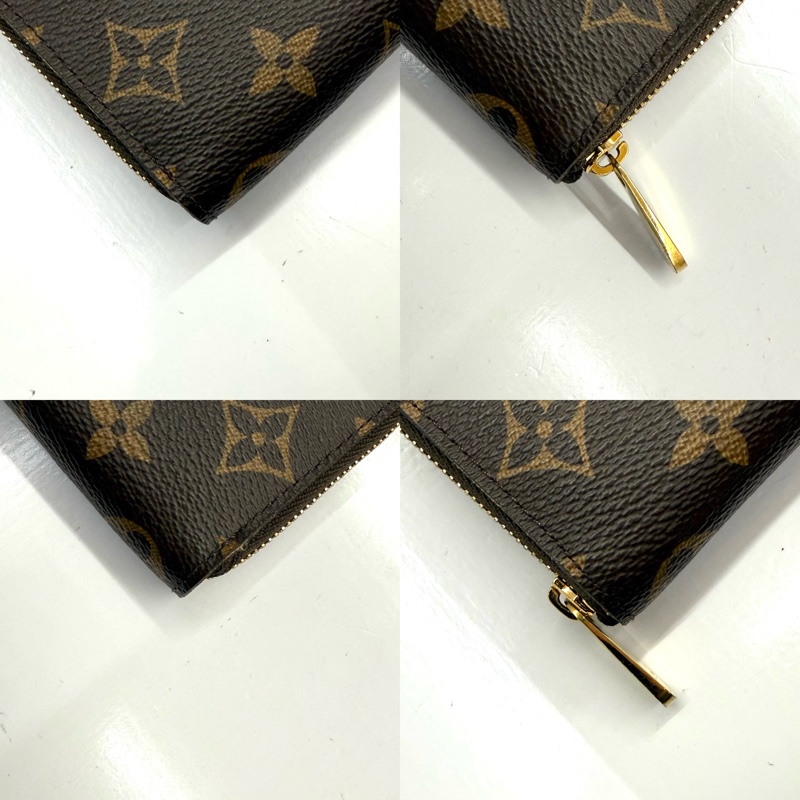 路易威登 LOUIS VUITTON 老花拉鍊零錢卡片夾 RFID M60067-4