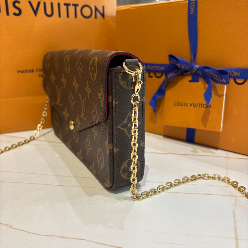 *SHIHNA名牌精品* LV M81896 Félicie Pochette 老花三合一鏈包-1